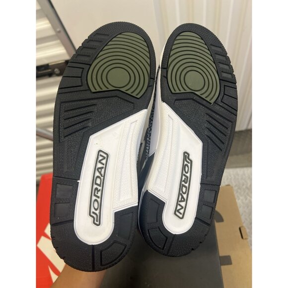 Jordan Legacy 312 Low Sail Black Medium Olive CD7069120 Size US 10.5 New GoodBox - Picture 5 of 9